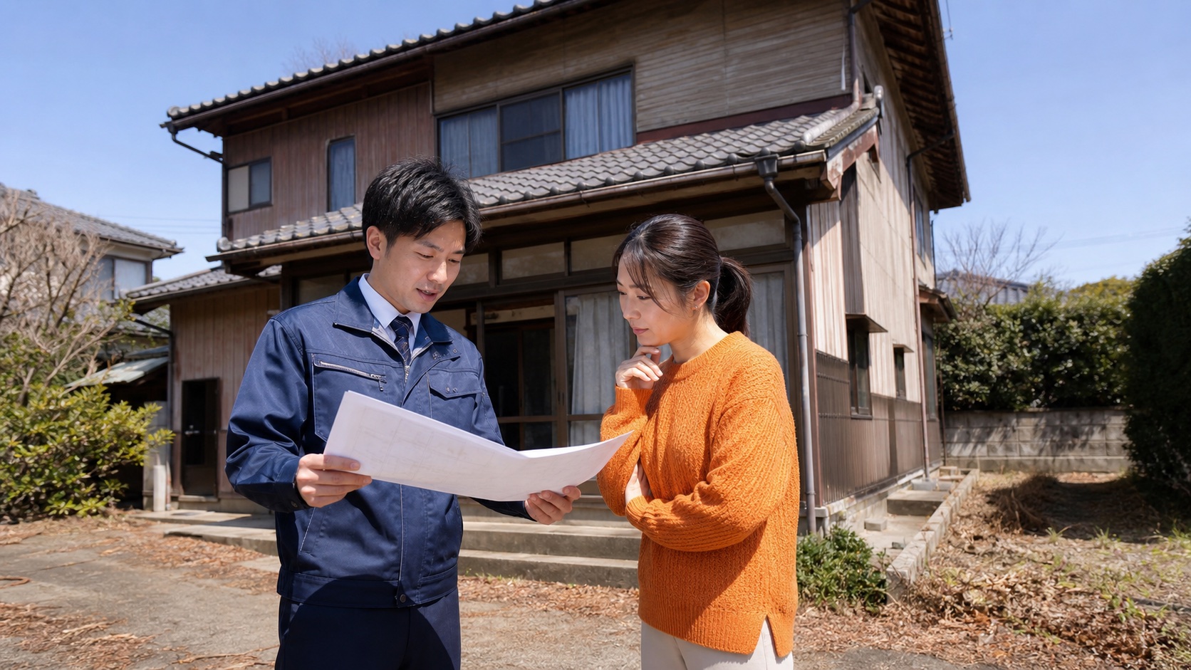名古屋市の担当窓口へ確認後、空き家の現地調査を進める所有者